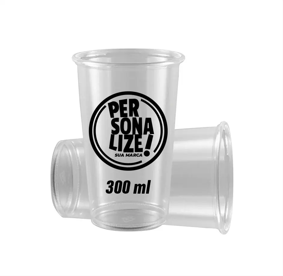 Copos descartáveis 300ml PP