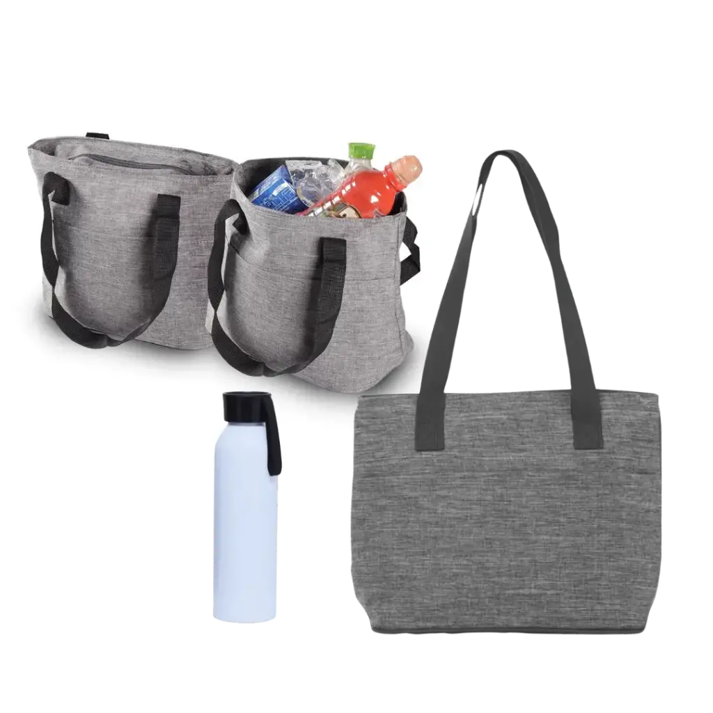 Kit Bolsa térmica + garrafa térmica