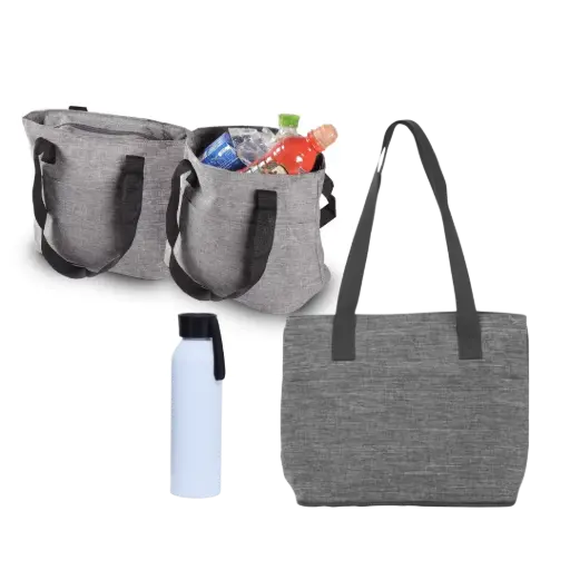 Kit Bolsa térmica + garrafa térmica